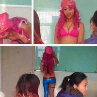 �廪����90��Ů��ʦ������COSװ�ϿΣ�����