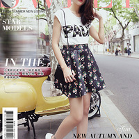 ��Ů�ر�~2015���¿���ĸ��T����ӡ����ȹ����ȹʱ����װ����Ů��