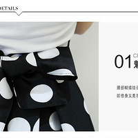 ʱ��  A��ȹ  ��������  �󻨺�ɫ�ڰ׵���װ 