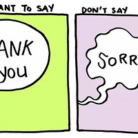 ���ߺ��ӣ��������˵��лл��ʱ���Ͳ�Ҫ˵