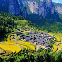 远离城市的山村，神仙居住的仙境，攀登公盂背，寻访古村花海
