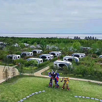 盐官芳草青青房车营地 草坪、林间、松鼠，尽显生态之美