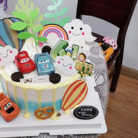【儿童节怎么过】+蛋糕小汽车小男孩的六一