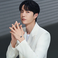 ��һ������SWAROVSKIʩ����ڰ׽����������