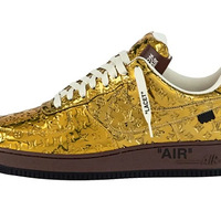 10 ��һ˫! Ԥ��Louis Vuitton x Nike Air Force 1 ȫ����ɫ��