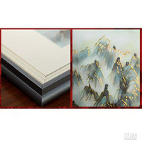 《江山如此多娇》珐琅画画芯尺寸：70*42cm