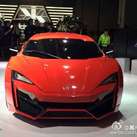 2015�Ϻ���չ������ͣ���ֵ��ǧ�������Lykan HyperSport
