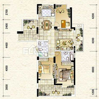 ʢ����ͥ��԰122ƽ�鷿��10�µ׾Ϳ����깤����