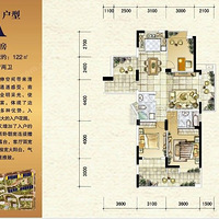 �깤ͼ��һ������ʢ����԰122ƽ����ʽ����