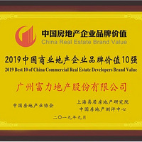 �������Ų���2019�й����ز�������ҵƷ�Ƽ�ֵ10ǿ