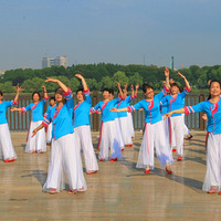庆建党100周年衢州市老年大学舞蹈班的快闪活动