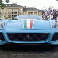 ������̨Baby blue������599GTO��������