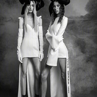 Vera Wang2020�ﶬ��ɴϵ�з������������Ұ�ɫ�ͺ�ɫ