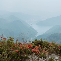 杜桥白岩山白岩影爬山分享