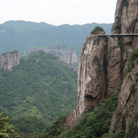 观龙西美景 探迷魂幽谷——走进北雁荡山中高山游线栈道