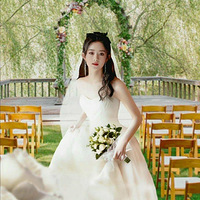 穿婚纱的女星多惊艳，杨紫甜美，毛晓彤港风，看到她，不愧是天仙