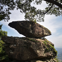 摩游临海叠石岩盖竹洞南蒋古村，感受夏日炎炎四十度高温的一天