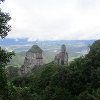 大神仙居景区西天门新建栈道环线
