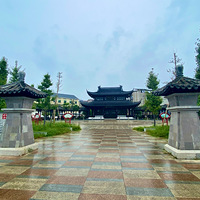 雨中游崇仁古镇