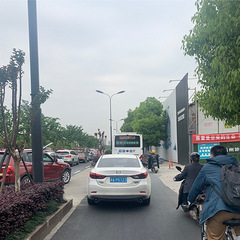 余杭塘路大量违章没交警管吗