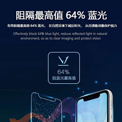 VEIL柔光护眼 渐变 色钢化膜