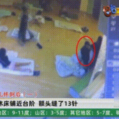3岁女童在托育园摔破头，缝13针！园方“要让孩子暴露在危险中”