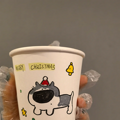独特魅力:杯子上的惊艳创意绘画,寄托生活热爱与期盼