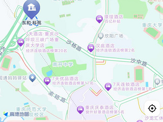 沙坪坝沙杨路重大b区旁边东和科苑