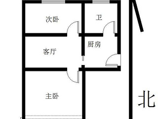 房东直租：武林门市中医院对面闹中取静