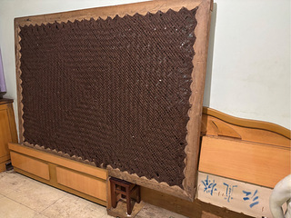 100元转一张棕绷实木床，结实耐用