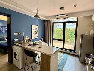 一室一厅朝南带院子