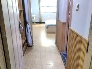 人工智能门锁文一西路地铁口宝龙广场整租一室