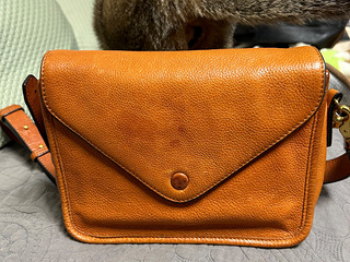 闲置厚牛皮信封包出