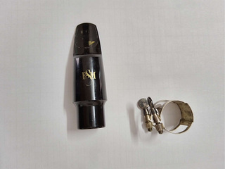 原装德国进口ESM降正中音萨克斯迪头，吹奏轻松流畅，非常易把