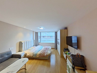 地铁10号翠柏路，近十三中，一室一厅精装公寓房东直租，可短租