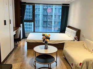 9号线地铁口万达广场旁朝南家具家电全配拎包入住