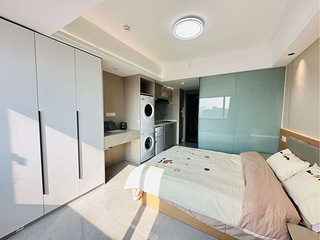 医药港小镇一室一厅一厨一卫 精装修 拎包入住1399