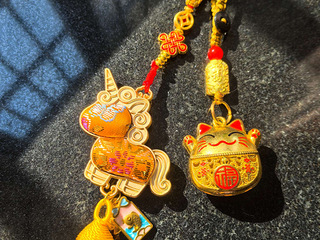 纯手工制作宋锦包挂