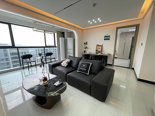 湖头陈风彩苑整租70方黑色系网红风配置看房随时