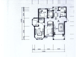 九龙山庄公寓3房 房东直租1600元/月