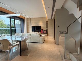 萧山别墅出租地下两层地面三层四房四卫带电梯精装修