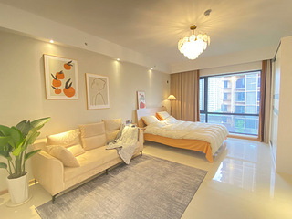 钱塘区一号线文海南路地铁口，整租一居室，独厨独卫带阳台，采光