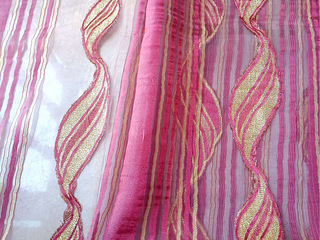 低出全新金刚纱金线纱帘