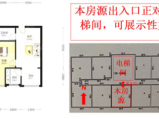 冉家坝轻轨站出口,自住+开店/工作室兼顾