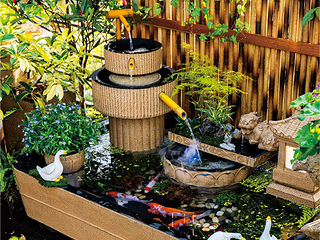 匠心坊免挖土免硬装庭院阳台鱼池低价转让