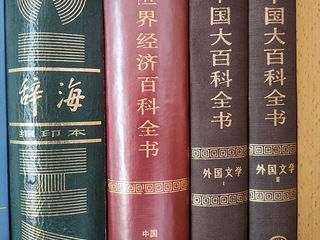 《辞海》《世界经济百科全书》《大百科全书（外国文学12）》