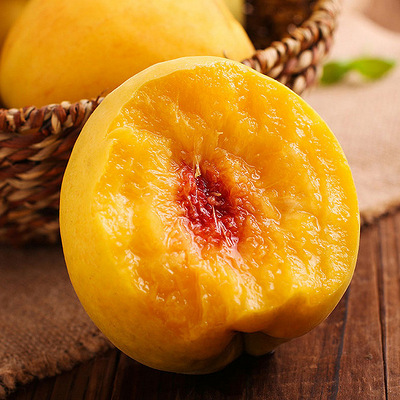 嘉善黄桃,隐于都市的贡品黄桃 12枚约6斤装