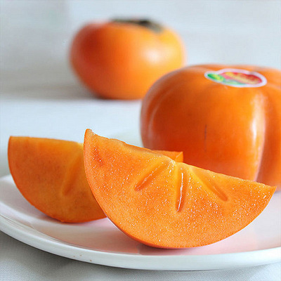 台湾富有甜脆柿,6个装包邮