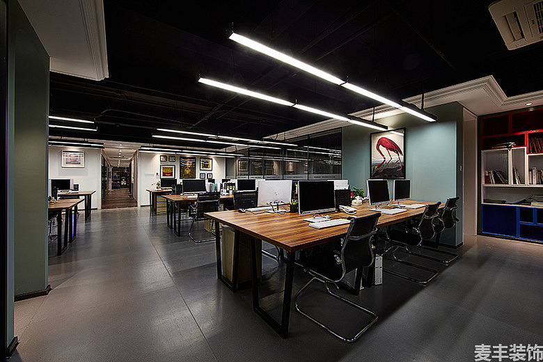 五福天地办公室实景图