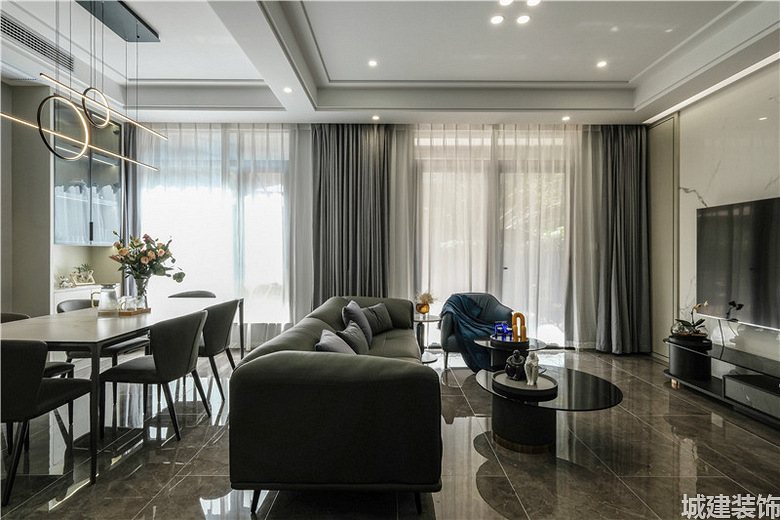 万家花城79㎡现代风装修效果图_现代装修效果图_19楼装修效果图库